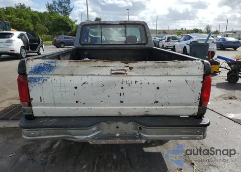 1992 Ford F150 из США, поврежденный, VIN 1FTEX15N9NKB63463